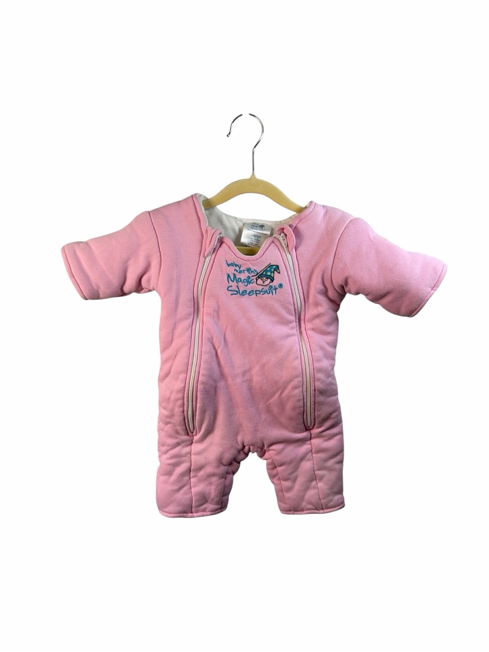 Baby Merlin's Magic Sleepsuit Pink Large: 6-9 months; 18-21 Ibs